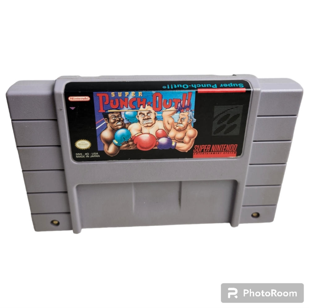 Super Punch-Out (Super Nintendo Entertainment System, 1994) Authentic Tested